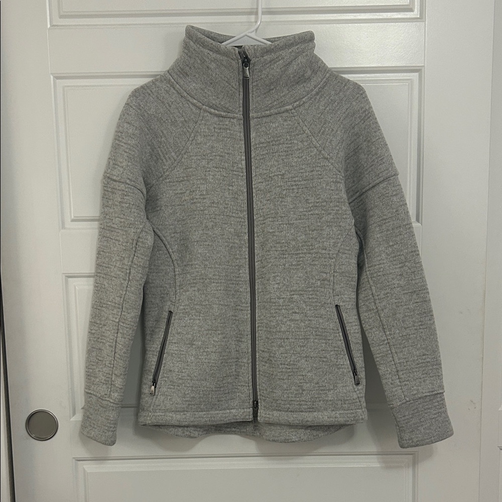 Prana Women’s Gray Fleece/Jacket